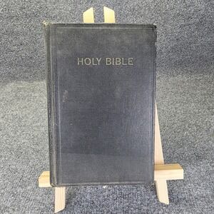 Vintage Holy Bible Illustrated Self Pronouncing World Publishing 1950s KJV